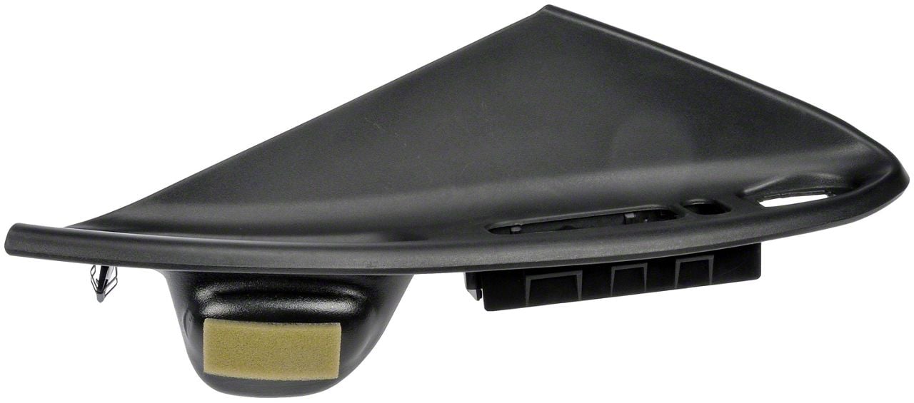 Mustang Door Panel Insert; Driver Side; Black (99-04 Mustang