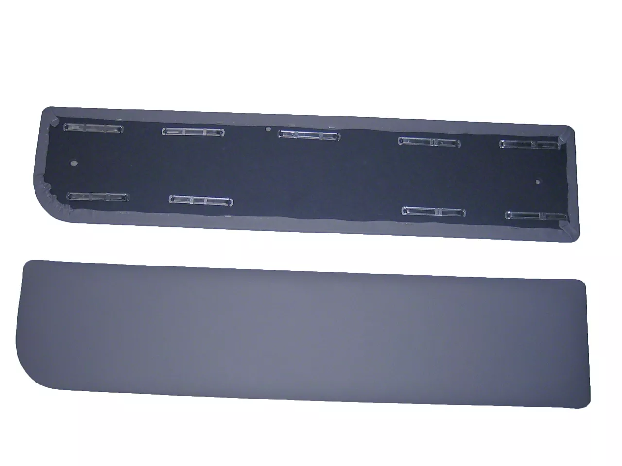 Mustang Door Panel Map Pocket Delete Kit; Vinyl (8793 Mustang Coupe