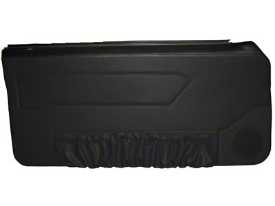 Door Panels; Vinyl with Cloth Inserts (90-93 Mustang Convertible w/ Power Windows)