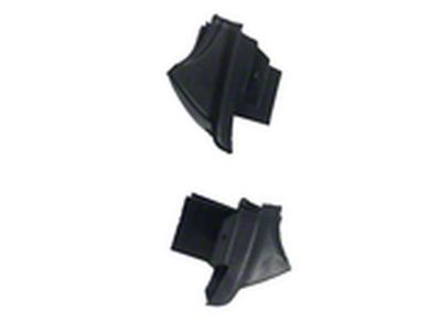 Replacement Door to Window Seal Cap; Driver and Passenger Side (89-93 Mustang)