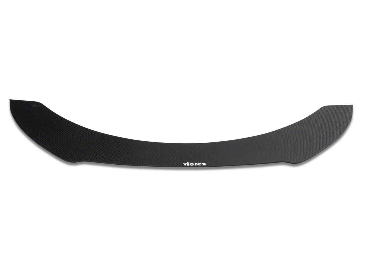 Mustang DR Style Front Bumper Lip Splitter; DR Styley Carbon Fiber