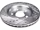Drilled and Slotted Rotors; Front Pair (05-10 Mustang V6)