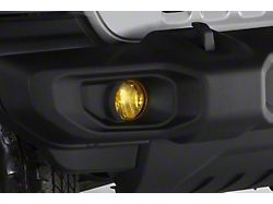 Fog Light Covers; Transparent Yellow (94-98 Mustang, Excluding Cobra)