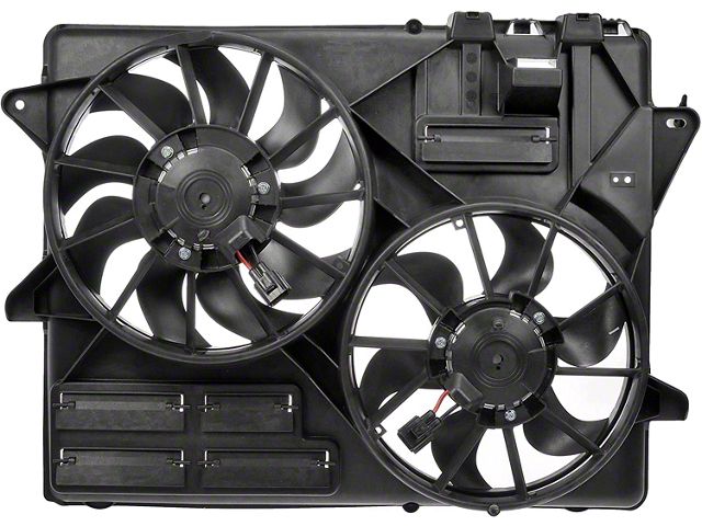 Dual Fan Assembly without Controller (15-23 Mustang GT, EcoBoost, GT350)