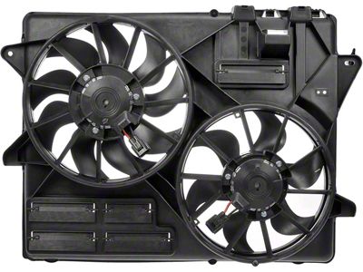 Dual Fan Assembly without Controller (15-23 Mustang GT, EcoBoost, GT350)