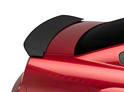 Ducktail Rear Spoiler; Matte Black (05-09 Mustang)