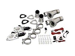 Electronic Exhaust Cutout Dual System; 2.50-Inch (Universal; Some Adaptation May Be Required)