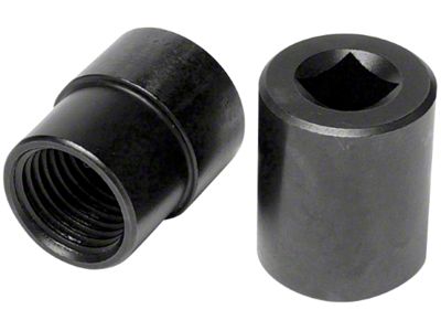 Emergency Impact Lug Nut Removal Socket Set; 2-Piece Set