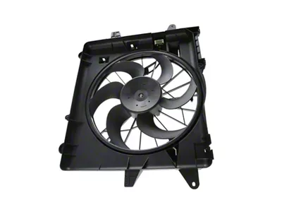 Engine Radiator Cooling Fan Assembly with Shroud (05-14 Mustang, Excluding 13-14 GT500)