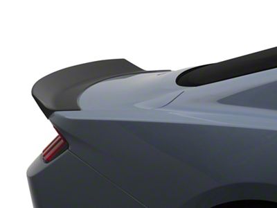 EOS Performance Ducktail Rear Spoiler; Matte Black (24-25 Mustang Fastback)