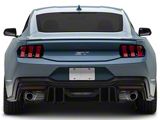 EOS Performance Version 2 Package Rear Diffuser; Matte Black (24-25 Mustang)
