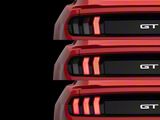 Euro Sequential LED Tail Lights; Black Housing; Smoked Lens (15-23 Mustang)