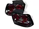 Euro Style Tail Lights; Chrome Housing; Smoked Lens (99-04 Mustang, Excluding 99-01 Cobra)