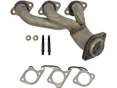 Exhaust Manifold Kit; Driver Side (94-98 Mustang V6)