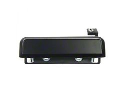Exterior Door Handle; Driver Side; Black (79-93 Mustang)