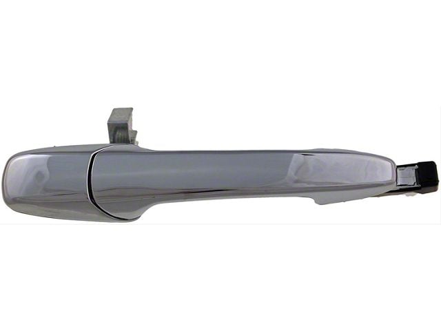 Exterior Door Handle; Front Right; Without keyhole; Chrome; Plastic (05-14 Mustang)