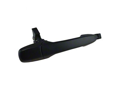 Exterior Door Handle; Passenger Side; Paint to Match Black (05-14 Mustang)