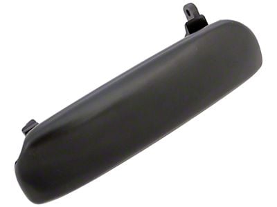 Exterior Door Handle; Smooth Black; Driver Side (94-98 Mustang)