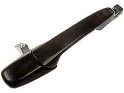 Exterior Door Handle; Smooth Black; Passenger Side (05-09 Mustang)