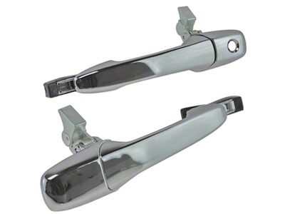 Exterior Door Handles; Chrome (05-14 Mustang)