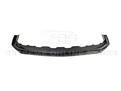 Factory Style Center Grille Lower Trim Frame; Carbon Fiber (24-26 Mustang EcoBoost)