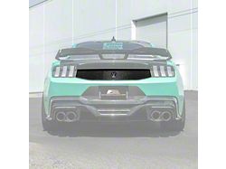 Factory Style Decklid Panel Cover; Carbon Fiber (24-26 Mustang)