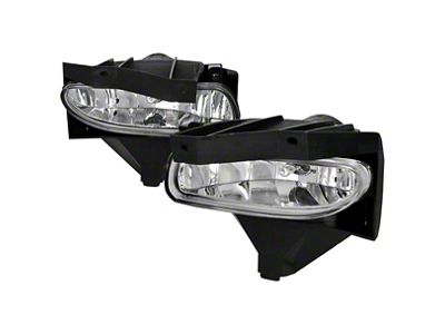 Factory Style Fog Lights; Clear (99-04 Mustang GT, V6)