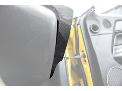 Factory Style Lower Dashboard Trim Covers; Carbon Fiber (15-23 Mustang)