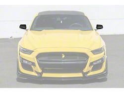 Factory Style Mirror Covers; Carbon Fiber (15-26 Mustang w/ Turn Signal Lights)