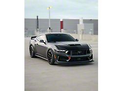 Feather Lite Stealth Tow Hook with Red D-Ring; Front (24-25 Mustang Dark Horse)