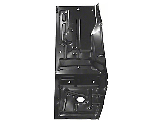 Replacement Floor Pan Half Patch Panel; Front Driver Side (79-93 Mustang)