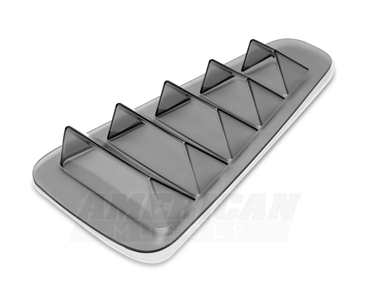 SHR Mustang FlushMount Quarter Window Louvers; Unpainted S297300 (10
