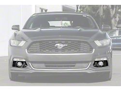 Fog Light Bezels; Carbon Fiber (15-17 Mustang GT, EcoBoost)