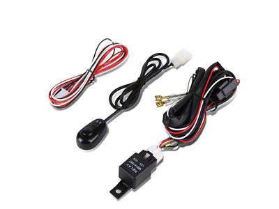 Fog Light Switch and Wiring Harness (Universal; Some Adaptation May Be Required)