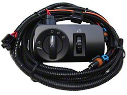 Fog Light Wiring and Switch Kit; H10 Connector (05-09 Mustang V6)