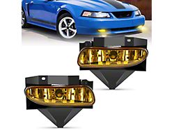Fog Lights; Amber (99-04 Mustang, Excluding Cobra)