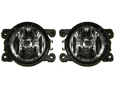 Fog Lights; Clear (06-14 Mustang V6 w/ Pony Package)
