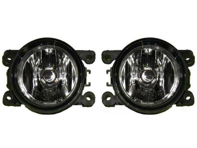 Fog Lights; Clear (06-14 Mustang V6 w/ Pony Package)