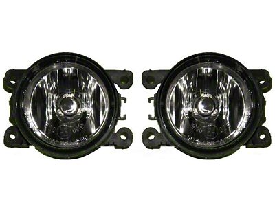 Fog Lights; Clear (06-14 Mustang V6 w/ Pony Package)