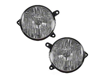 Fog Lights; Clear (10-12 Mustang GT)