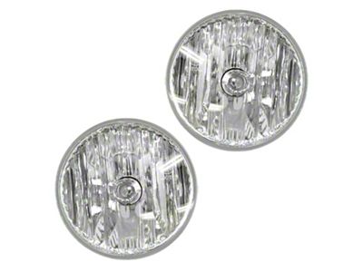 Fog Lights; Clear (07-12 Mustang GT500)