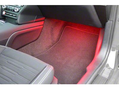 Footwell Lighting Kit; Red (15-23 Mustang)