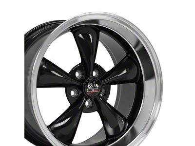 FR01 Black Wheel; Rear Only; 18x10 (99-04 Mustang)