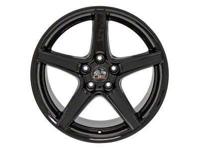 FR06B Black Wheel; Rear Only; 18x10 (99-04 Mustang)