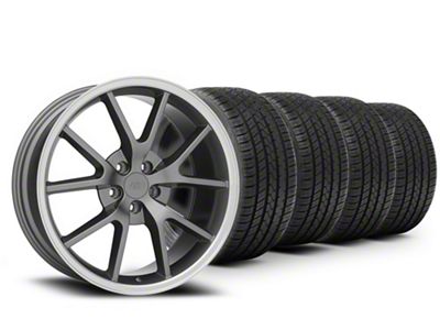 20x8.5 FR500 Style Wheel & Lionhart All-Season LH-Five Tire Package (15-23 Mustang GT, EcoBoost, V6)