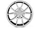 FR500 Style Chrome Wheel and Falken Azenis FK510 Performance Tire Kit; 18x9 (99-04 Mustang)