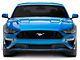 Solid Aluminum Front Air Chin Splitter; Matte Black (18-23 Mustang GT, EcoBoost)