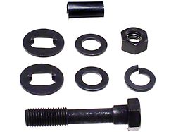 Front Alignment Camber Bolt Kit; Lower Strut Mount (79-04 Mustang)