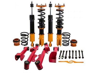 Front and Rear Coil-Over Kit with Rear Control Arms (94-04 Mustang)