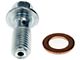 Front Brake Hose Bolts; M10-1.5 x 24.40mm (87-93 Mustang)
